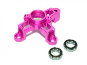 Boom Racing 5B027PK 5B/5T Aluminium Kupplungsglockenträger Pink für HPI Baja 5B RTR/5B SS/5T