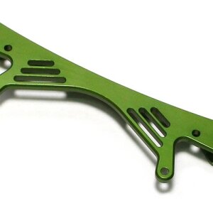 Boom Racing 5B022G 5B/5T Aluminium Stoßdämpferstrebe hinten Grün für HPI Baja 5B RTR/5B SS/5T