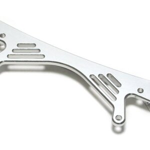 Boom Racing 5B022S 5B/5T Aluminium Stoßdämpferstrebe hinten Silber für HPI Baja 5B RTR/5B SS/5T