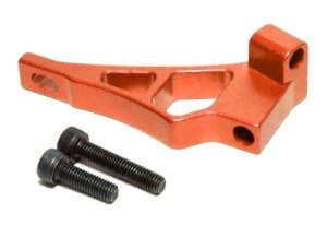 Boom Racing 5B032OR 5B/5T Aluminium Lüfterhaube Motorhalterung hinten Orange für HPI Baja 5B RTR/5B SS/5T