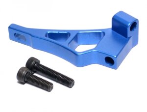 Boom Racing 5B032B 5B/5T Aluminium Lüfterhaube Motorhalterung hinten Blau für HPI Baja 5B RTR/5B SS/5T