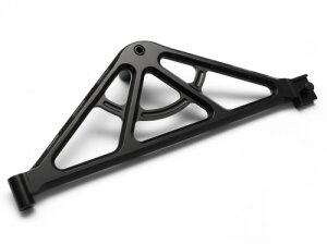 Boom Racing BR233018BK CNC-gefräster Aluminium-Ersatzradträger hinten - 1 Stück Schwarz für Axial SCX10