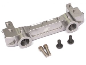 Boom Racing BR955005GM Aluminium Frontstoßstangenhalterung Gun Metal für Axial SCX10 II