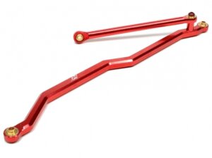 Boom Racing BR247004R Aluminium Lenkgestänge Rot für Axial Wraith