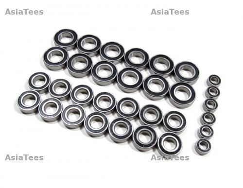 Boom Racing ST1BBZ heavy duty full ball bearing set with rubber seal (32 pieces) for Thunder Tiger ST-1