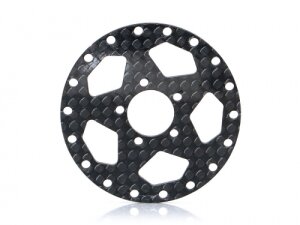Boom Racing BRPBF007SS5BK ProBuild 1,9" CFS5 Kohlefaser Faceplate (1) Schwarz