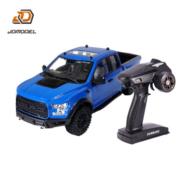 Team Raffee TRC/JDM-150RTRB 1/10 4WD Crawler Truck ARTR mit JD Hero Karosserie RTR Version Blau