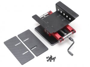 Team Raffee TRC/302479 CNC-Aluminium verstellbarer Auto-Ständer