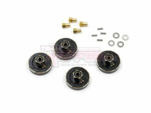 Team Raffee TRC/1080011 messing wielgewicht +5mm hubs (4) voor Axial SCX24