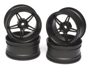 Team Raffee TRC/110611305 110 Scale Rad (4 Stück) Staggered Style (6mm Offset)