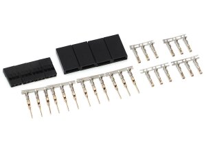 Team Raffee TRC/K8546 Futaba Servoanschlüsse 4 männlich und 4 weiblich