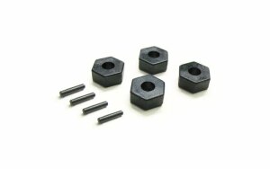 Carisma 14124 M40S - Wheel Adaptor Hex - Set - 4 Pcs