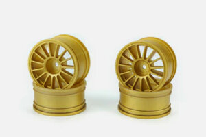 Carisma 16479 M48S - Multi Spoke Wheels - Gold - Set 4 Pcs