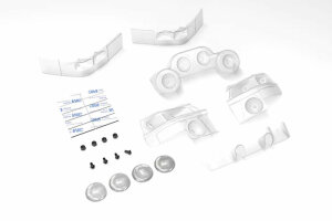 Carisma 16489 M48S - Subaru WRC 1997 Light Buckets - Clear - Set