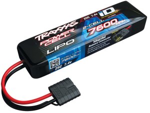 Traxxas TRX2869X LiPo battery 7600mAh 7.4V 2-cell 25C (ID...
