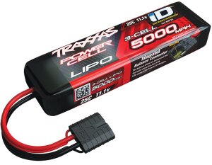 Traxxas TRX2872X ID LiPo battery 5000mAh 11.1V 3-cell 25C...