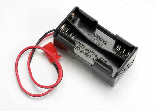Traxxas TRX3039 4-cell battery holder without switch, Futaba