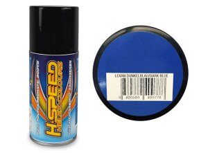 HSPEED HSPS023 Lexan Spray dunkelblau / dark blue 150ml