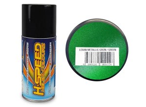 HSPEED HSPS029 Lexan Spray metallic gr&uuml;n / green 150ml