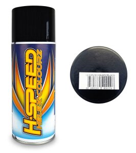 HSPEED HSPS103 Lexan Spray black / black 400ml