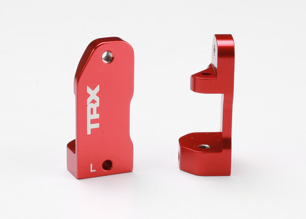 Traxxas TRX3632X staffa del braccio dello sterzo in lega 30 gradi rosso (2 pz.)