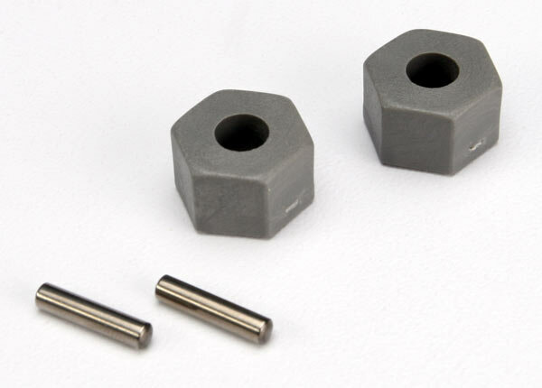 2PCS Stahl Vorderachsen Für Traxxas Slash 2WD, Rustler, Stampede - Ersatz Für Originalteil 3637