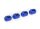 Traxxas TRX7743-BLUE Wishbone pin holder (4) aluminum blue X-Maxx, XRT, Maxx