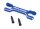 Traxxas TRX7879-BLUE drag link strut aluminum blue X-Maxx, XRT