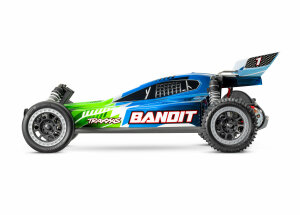 Traxxas TRX24054-8 Bandit 1:10 2WD Buggy RTR with battery + USB-C charger Green