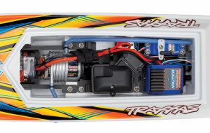 Traxxas TRX38104-8 BLAST 23-Zoll Rennboot mit Akku + USB-C Lader