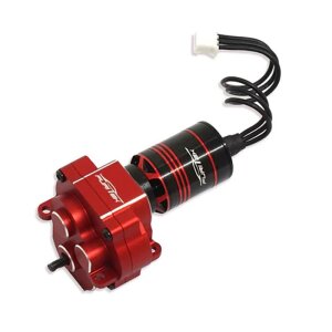 FuriTek FUR-2327 Micro Stellar 4M Getriebe rot mit Cedar BL Inrunner 3450kV