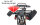 FuriTek FUR-2411 FX118 Wagon RTR Brushless 1/18 RC Crawler noir avec flammes