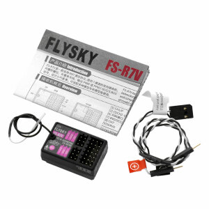 Flysky FS025 R7V ANT receiver with gyro 7 channel