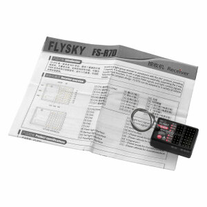 Flysky FS026 R7D ANT Empf&auml;nger mit LED Kontroller 7...