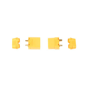 Rockamp RA60121 XT-90 Stecker und Buchse (1 Paar) mit Kabelzugentlastung