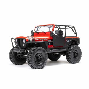 Axial AXI03008 SCX10 III Jeep CJ-7 4WD Brushed RTR Rot