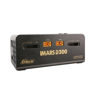 Gens Ace GEA300WD300-EB IMARS Duo Chargeur déquilibre intelligent D300 G-Tech AC/DC 300W/700W noir