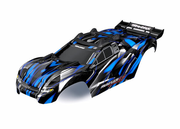 Traxxas TRX6749-BLUE Karo Rustler 4X4 Ultimate blue buy cheap