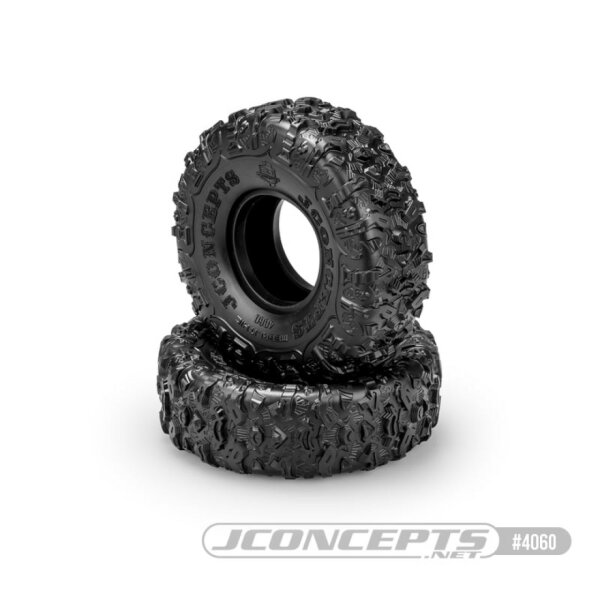 JConcepts 4060-02 Megalithic - mélange vert - pneu scaler 1.9" Performance (4.75in OD)