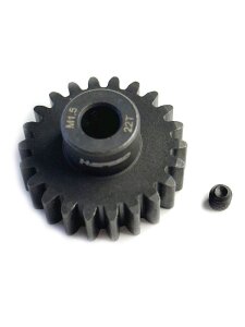 HSPEED HSPX422 Stahlritzel 22 Zähne M1,5 8mm Bohrung