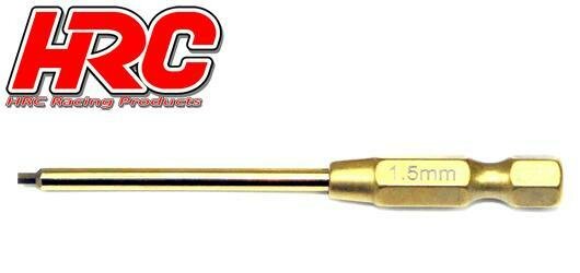 HRC Racing HRC4054S-15 Bit for cordless screwdriver - Titanium coated - 1.5mm hexagon