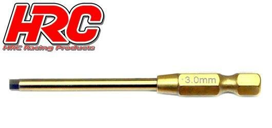 HRC Racing HRC4054S-30 Bit for cordless screwdriver - Titanium coated - 3.0mm hexagon