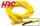 HRC Racing HRC9501PCY WRAP fabric protection conduit - Super Soft yellow - 13mm for 8-16 AWG cable (1m)