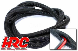 HRC Racing HRC9501S Gewebeschutzschlauch WRAP - Super Soft schwarz - 6mm (1m)