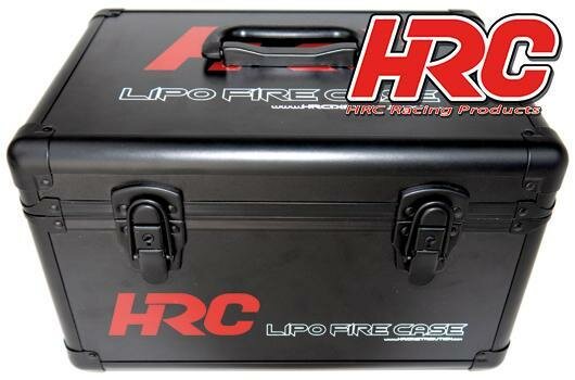 HRC Racing HRC9721L LiPo Fire Case L - Coffret de rangement ignifugé avec technologie AFC 350x250x210mm