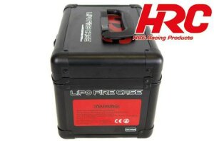 HRC Racing HRC9721M LiPo Fire Case M - Coffret de rangement ignifug&eacute; avec technologie AFC 250x180x185mm