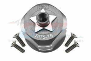 GPM SLE011-S Diff housing aluminum 7075-T6 front, middle...