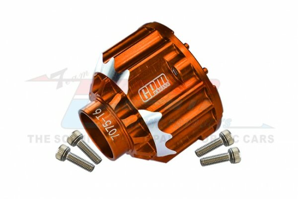 GPM TXM8011N-OR Differential Housing Front or Rear Aluminum 7075-T6 (For X-Maxx 8S,6S XRT)
