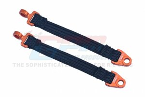 GPM UDR013-SP-OR Rear spring deflector straps 108mm