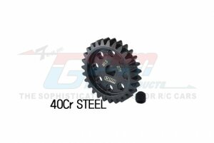 GPM XRT027TS-BK Motor pinion steel with D-milling Mod 1.5...